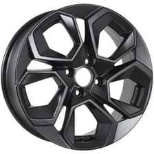Колесный диск KDW KD1620 6.5х16/4х100 D60.1 ET45 Matt Black Painted